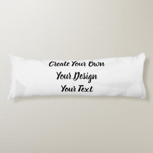 Creëer uw eigen persoonlijke gepersonaliseerde lichaamskussen (Voorkant)