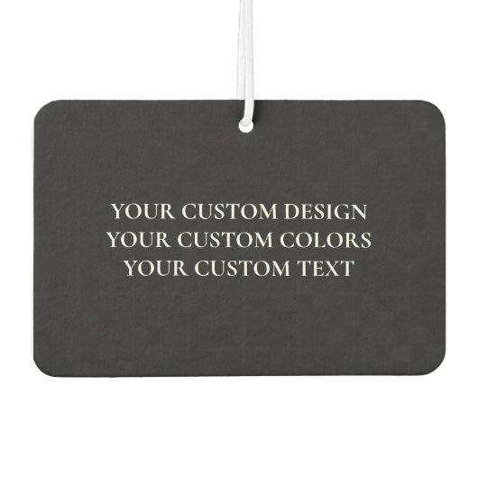 Creëer uw eigen persoonlijke gepersonaliseerde luchtverfrisser (Voorkant)