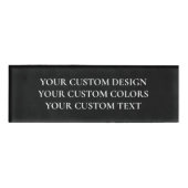 Creëer uw eigen persoonlijke gepersonaliseerde naambadge (Voorkant)