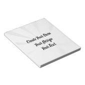 Creëer uw eigen persoonlijke gepersonaliseerde notitieblok (Schuin)