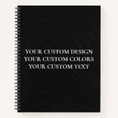 Creëer uw eigen persoonlijke gepersonaliseerde notitieboek (Voorkant)
