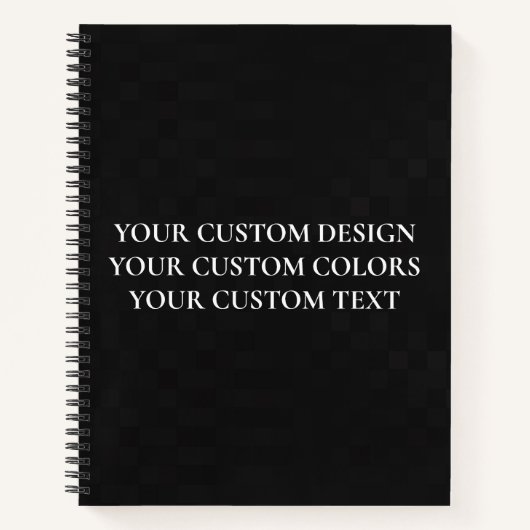 Creëer uw eigen persoonlijke gepersonaliseerde notitieboek (Voorkant)