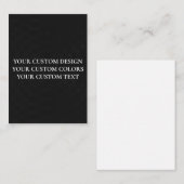 Creëer uw eigen persoonlijke gepersonaliseerde notitiekaartje (Voorkant / Achterkant)