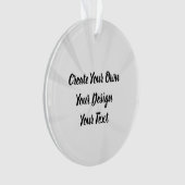 Creëer uw eigen persoonlijke gepersonaliseerde ornament (voorkant)