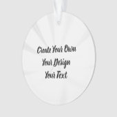 Creëer uw eigen persoonlijke gepersonaliseerde ornament (voorkant)