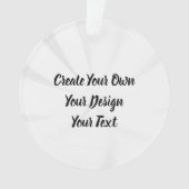 Creëer uw eigen persoonlijke gepersonaliseerde ornament (voorkant)