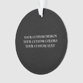 Creëer uw eigen persoonlijke gepersonaliseerde ornament (voorkant)