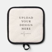 Creëer uw eigen persoonlijke gepersonaliseerde pannenlap (Voorkant)