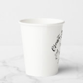 Creëer uw eigen persoonlijke gepersonaliseerde papieren bekers (Rechts)