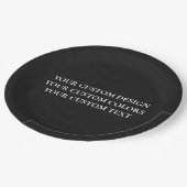 Creëer uw eigen persoonlijke gepersonaliseerde papieren bordje (Gekanteld)