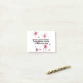 Creëer uw eigen persoonlijke gepersonaliseerde post-it® notes (Op bureau)