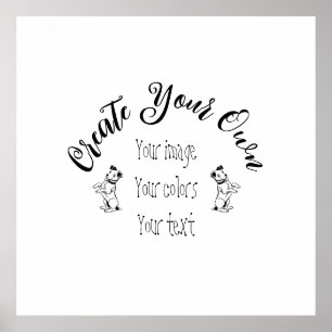 Creëer uw eigen persoonlijke gepersonaliseerde poster