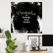 Creëer uw eigen persoonlijke gepersonaliseerde poster (Thuiskantoor)