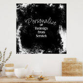 Creëer uw eigen persoonlijke gepersonaliseerde poster (Keuken)