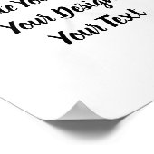 Creëer uw eigen persoonlijke gepersonaliseerde poster (Hoek)