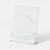 Creëer uw eigen persoonlijke gepersonaliseerde reclamebord met voetstuk (Voorkant)