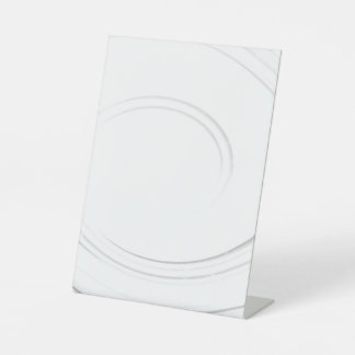 Creëer uw eigen persoonlijke gepersonaliseerde reclamebord met voetstuk