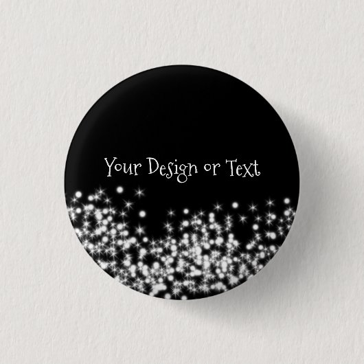 Creëer uw eigen persoonlijke gepersonaliseerde ronde button 3,2 cm (Voorkant)