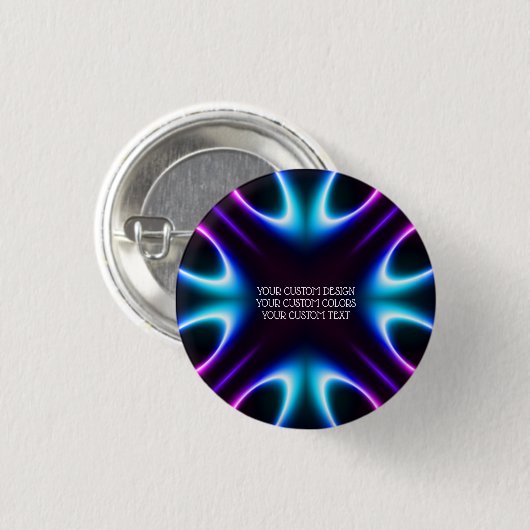 Creëer uw eigen persoonlijke gepersonaliseerde ronde button 3,2 cm (Voorkant /achterkant)