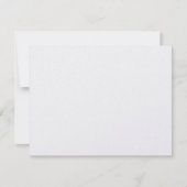 Creëer uw eigen persoonlijke gepersonaliseerde RSVP kaartje (Voorkant)