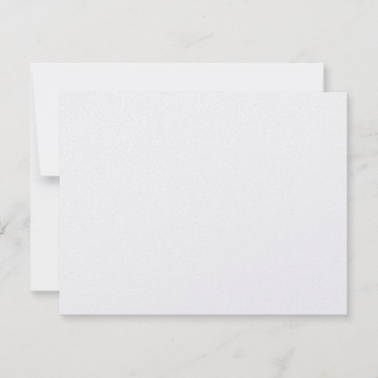 Creëer uw eigen persoonlijke gepersonaliseerde RSVP kaartje (Voorkant)