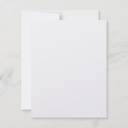 Creëer uw eigen persoonlijke gepersonaliseerde RSVP kaartje (Achterkant)