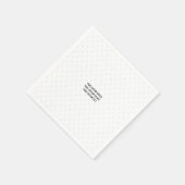 Creëer uw eigen persoonlijke gepersonaliseerde servet (Hoek)