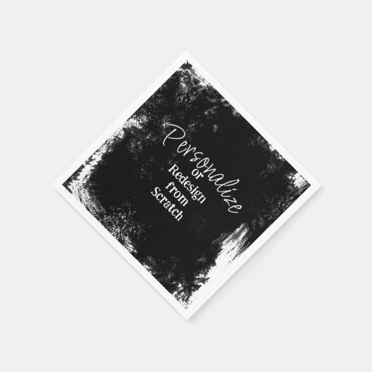 Creëer uw eigen persoonlijke gepersonaliseerde servet (Hoek)