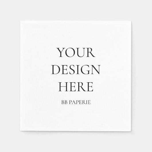 Creëer uw eigen persoonlijke gepersonaliseerde servet (Voorkant)