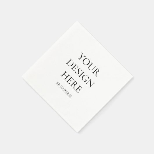 Creëer uw eigen persoonlijke gepersonaliseerde servet (Hoek)