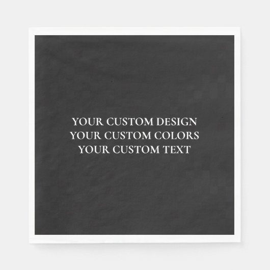 Creëer uw eigen persoonlijke gepersonaliseerde servet (Voorkant)