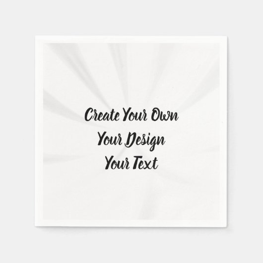 Creëer uw eigen persoonlijke gepersonaliseerde servet (Voorkant)