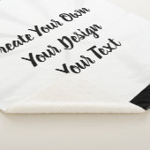 Creëer uw eigen persoonlijke gepersonaliseerde sherpa deken (3/4)