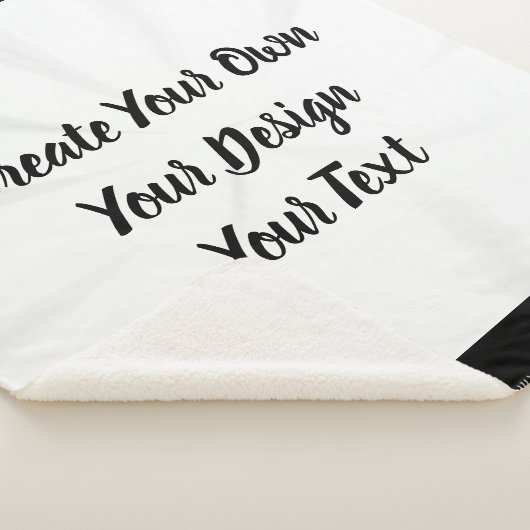 Creëer uw eigen persoonlijke gepersonaliseerde sherpa deken (3/4)