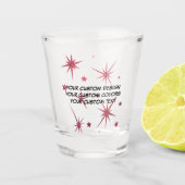 Creëer uw eigen persoonlijke gepersonaliseerde shot glas (Voorkant)