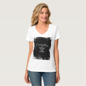 Creëer uw eigen persoonlijke gepersonaliseerde t-shirt (Voorkant volledig)