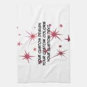 Creëer uw eigen persoonlijke gepersonaliseerde theedoek (Verticaal)