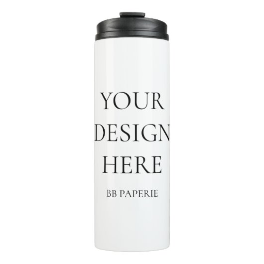 Creëer uw eigen persoonlijke gepersonaliseerde thermosbeker (Voorkant)