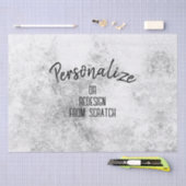 Creëer uw eigen persoonlijke gepersonaliseerde tissuepapier (Craft)