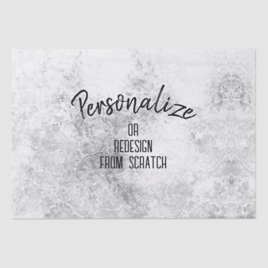 Creëer uw eigen persoonlijke gepersonaliseerde tissuepapier (Voorkant)