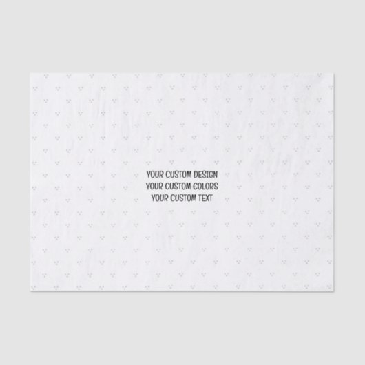 Creëer uw eigen persoonlijke gepersonaliseerde tissuepapier (Voorkant)