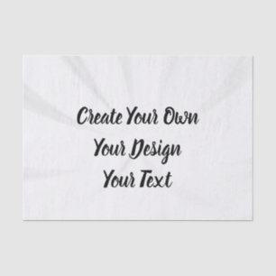 Creëer uw eigen persoonlijke gepersonaliseerde tissuepapier