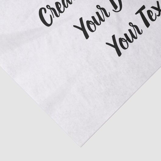 Creëer uw eigen persoonlijke gepersonaliseerde tissuepapier (Detail)