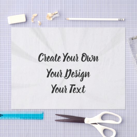 Creëer uw eigen persoonlijke gepersonaliseerde tissuepapier (Craft)