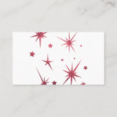 Creëer uw eigen persoonlijke gepersonaliseerde visitekaartje (Achterkant)