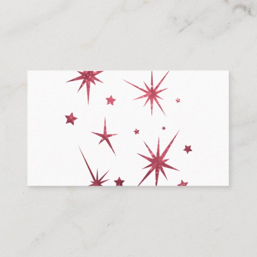 Creëer uw eigen persoonlijke gepersonaliseerde visitekaartje (Achterkant)