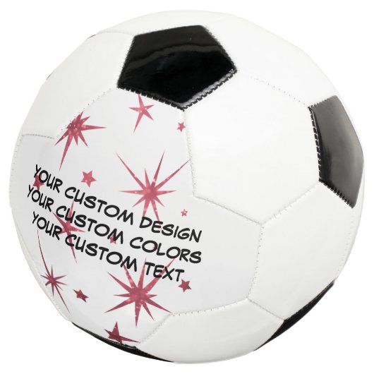 Creëer uw eigen persoonlijke gepersonaliseerde voetbal (Drie kwart)