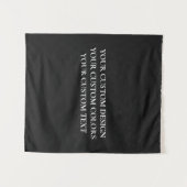 Creëer uw eigen persoonlijke gepersonaliseerde wandkleed (Voorkant (horizontaal))