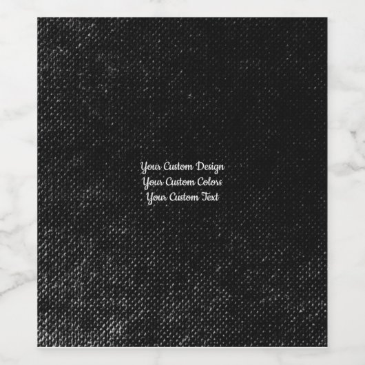 Creëer uw eigen persoonlijke gepersonaliseerde wijn etiket (Enkel label)