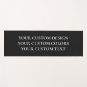 Creëer uw eigen persoonlijke gepersonaliseerde yogamat (Voorkant (horizontaal))